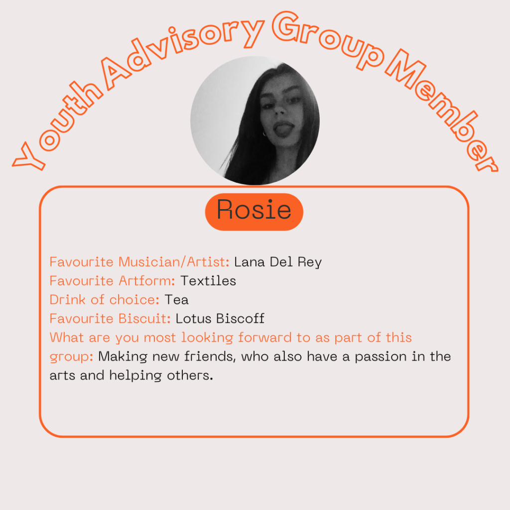 Youth Advisory Group - Rosie Profile