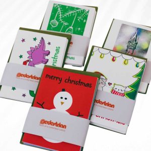 Christmas Pk 6 cards (Various Designs)